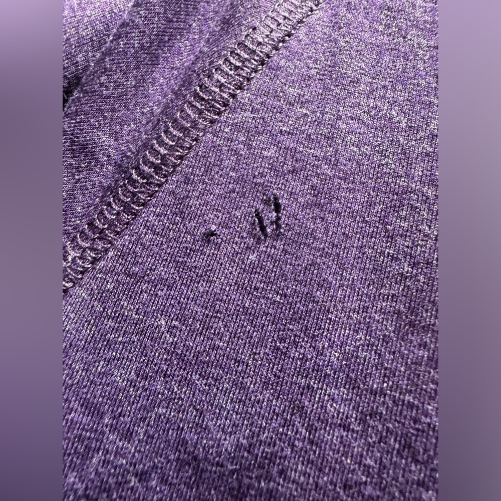 Athleta Plus Size Nirvana Yoga Long Tunic Purple Size 2X - Picture 6 of 8